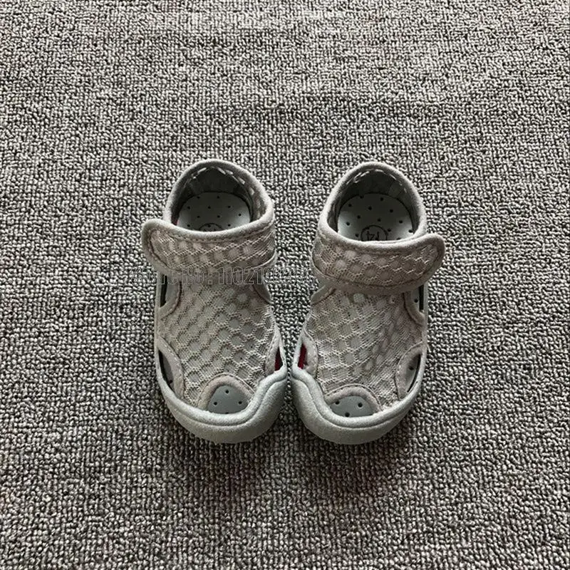 Baby Boys Girl Summer Mesh Sandals Breathable Anti-slip
