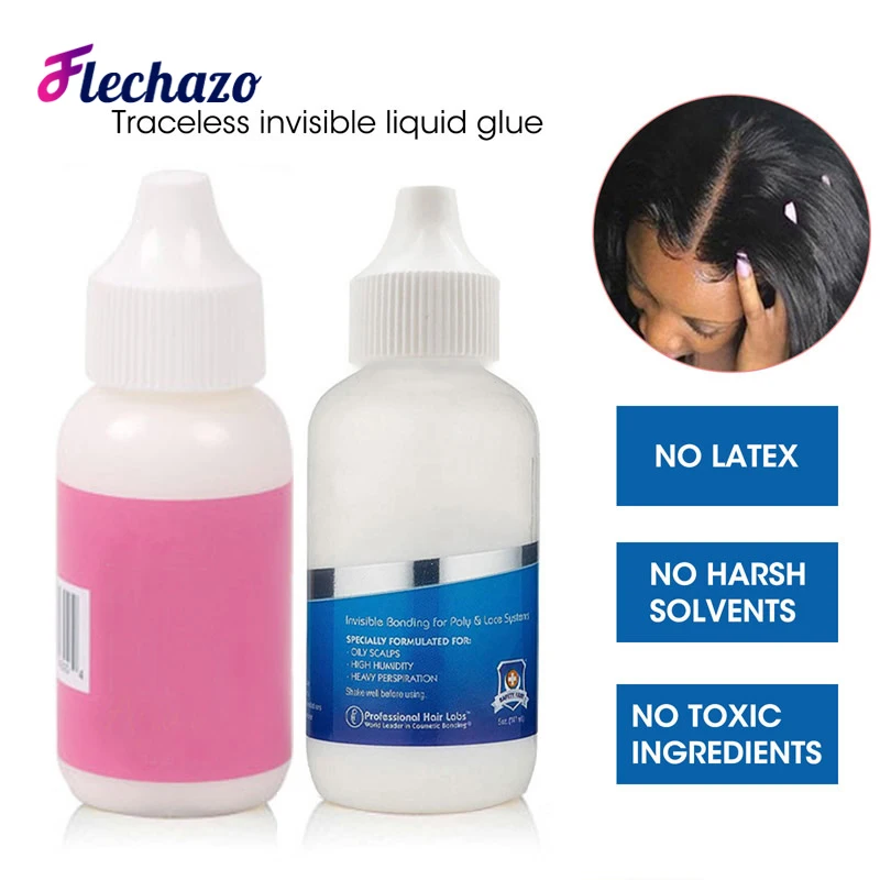 Original Wig Glue Kit With Everything Waterproof Wig Glue And Remover, Edge Lace Melting Band With Edge Control For Natural Hair