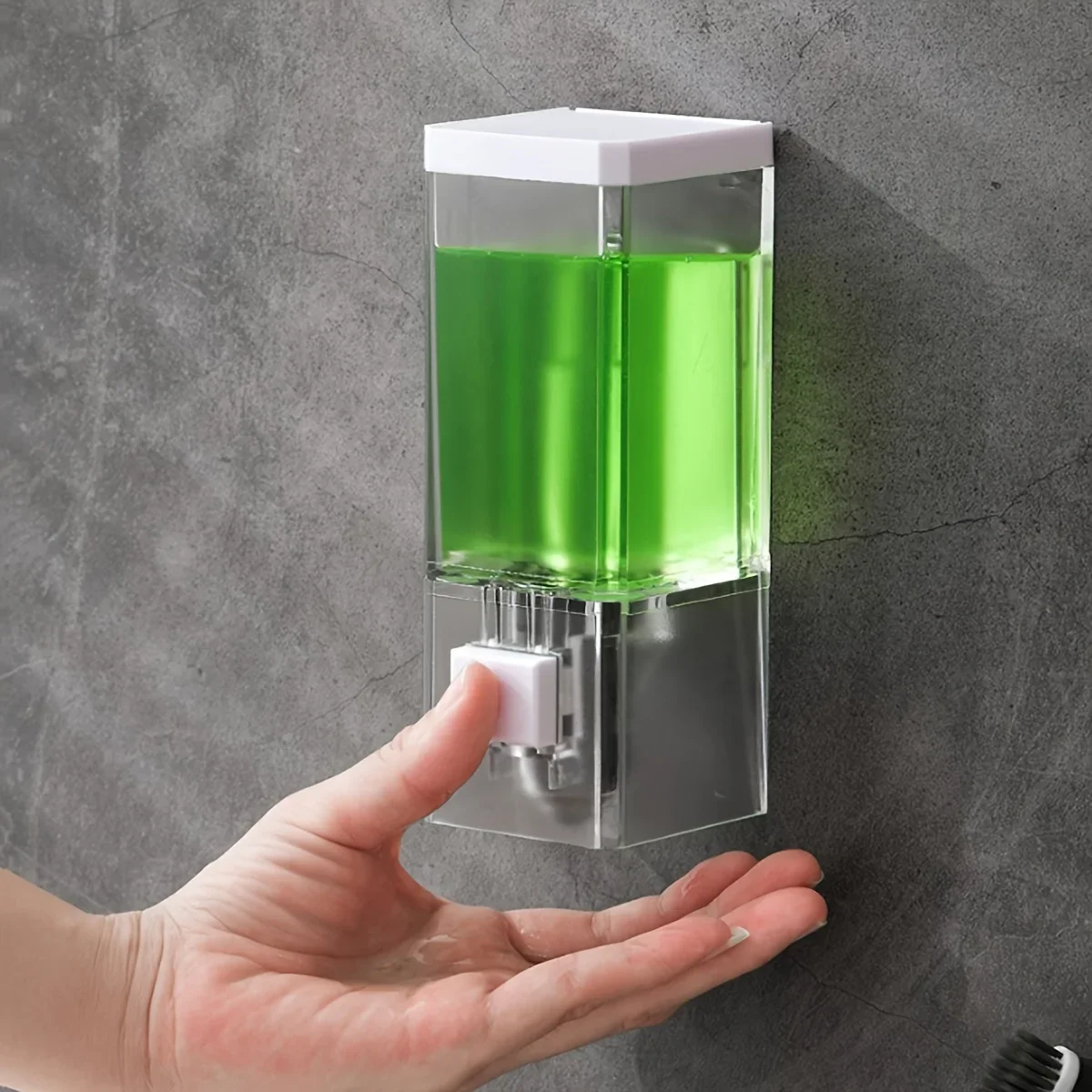 Wall-Mounted Manual Hand Sanitizer Dispenser: Easy-to-Use Bathroom and Hotel Solution