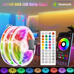 Vibrant Color - Changing LED Strip Lights with Music Sync for Dynamic Home and Party Décor (RGB Led Strip)