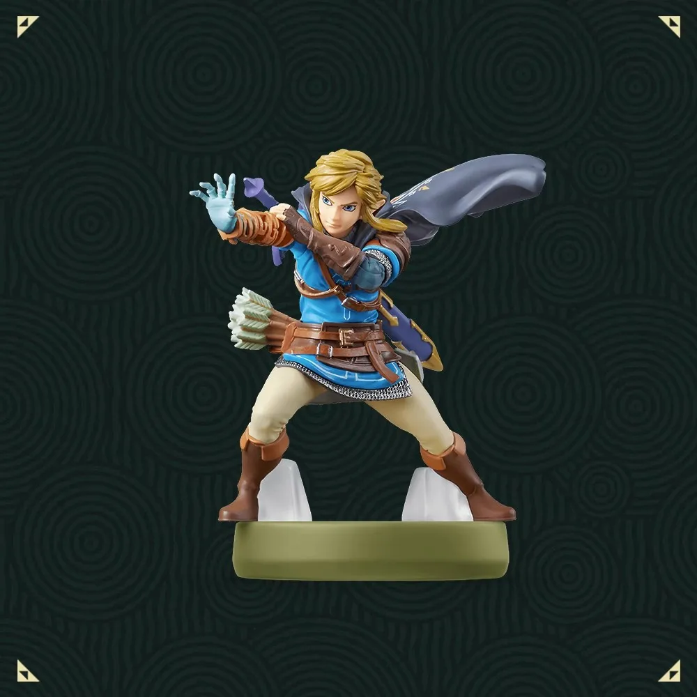 Amiibo zelda The Legend Of Zelda: Tears Of The Kingdom Amiibo Ns Switch  figuras de Anime originales, modelo de juguete, regalo para niños, 8cm