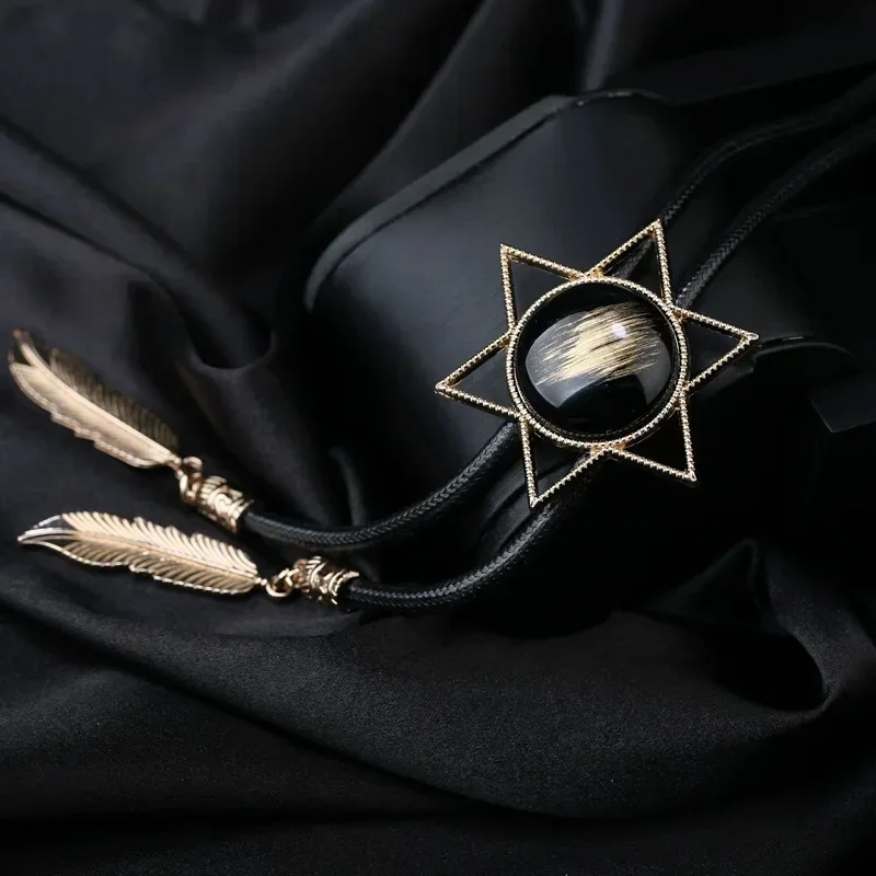 OJOS Emblem Bolo Tie Set グレー　ネクタイ OJOS Emblem Bolo Tie Set グレー ネクタイ