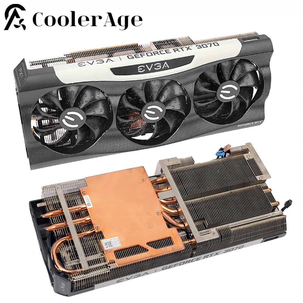 Dissipatore Di Calore Della Scheda Video Per Evga Geforce Rtx 3070 3070Ti 3080 3080Ti 3090 Ftw3 Ultra Gaming