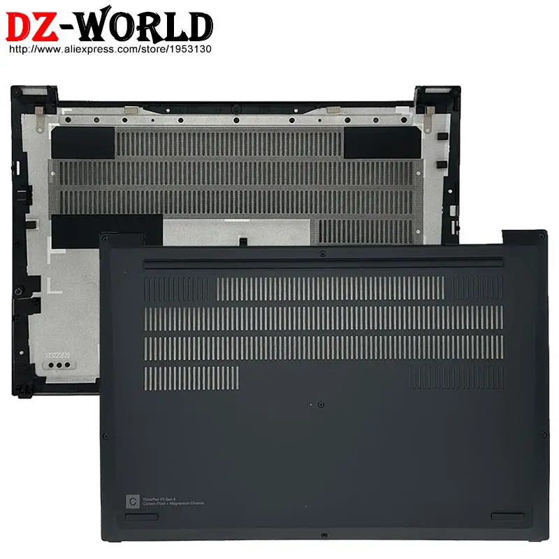 Tampa Inferior para Laptop Lenovo Caixa Inferior Tampa d para Thinkpad p1 Gen4 x1 Extreme Gen5 5cb1d65306 5cb1d65307 5m11d12302 Base Shell