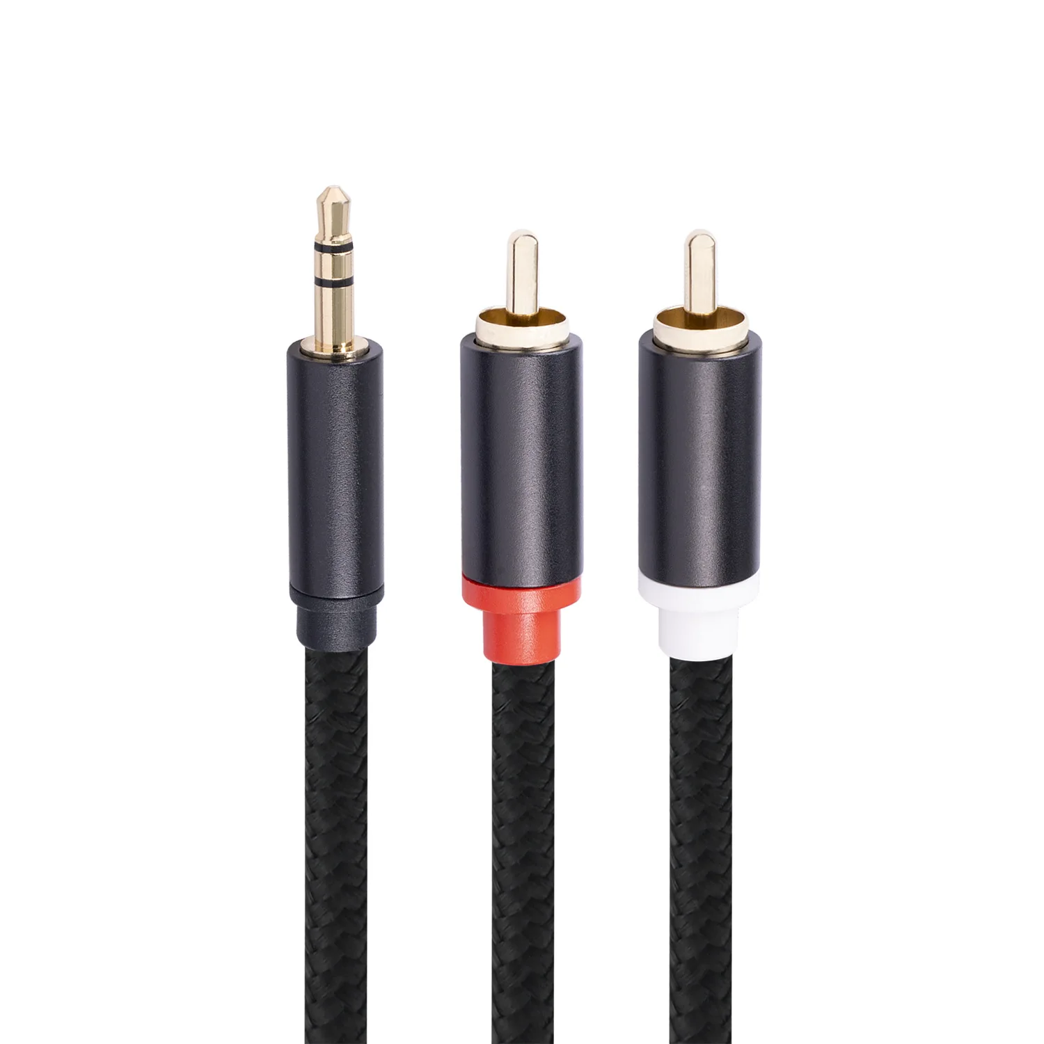 3.5mm 2RCA ̺  Aux  ׷ Y й ̺ Ʈ  Ŀ º HDTV MP3