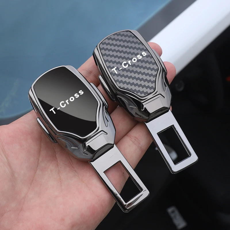 1pcs Car seat belt locker carabiner extender insurance belt insert buckle for VW T-CROSS