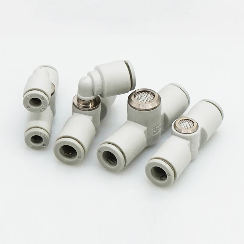 Pneumatisches Schnellentlüftungsventil AQ240F-04-00 - Mit Integriertem Schalldämpfer