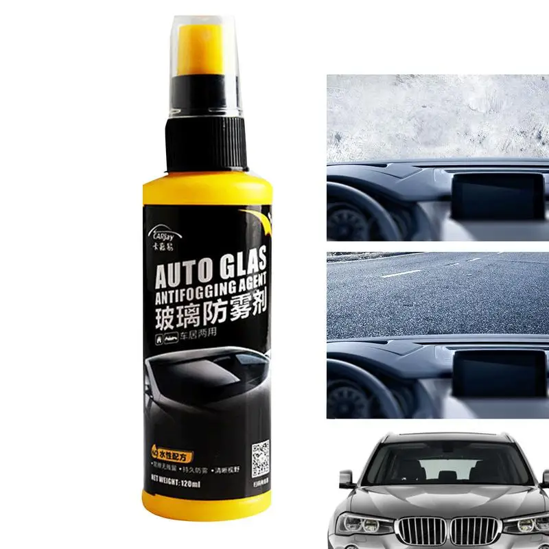 

120ml Anti Fog Spray For Windshield car windshield rainproof agent Instant Long Lasting Anti Fog Window Spray auto accessories
