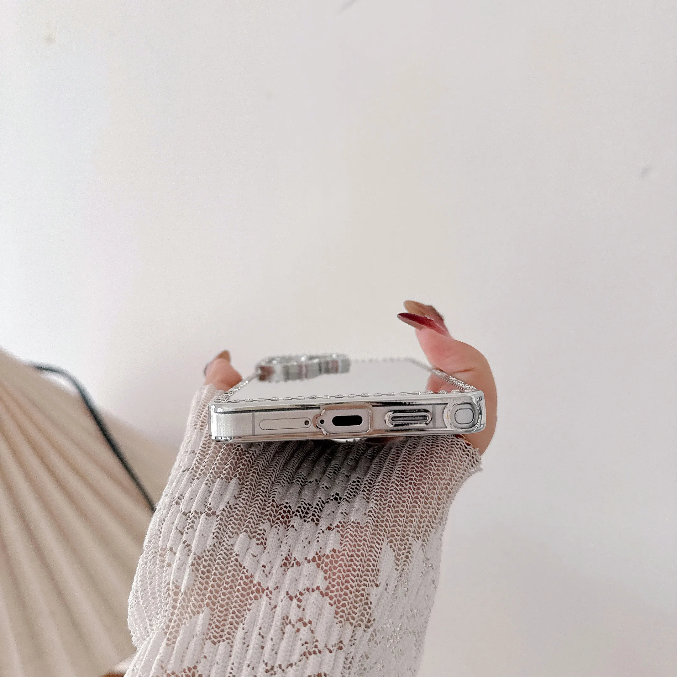 Luxury Plating Mirror Phone Case For Samsung Galaxy Series_voghion.com