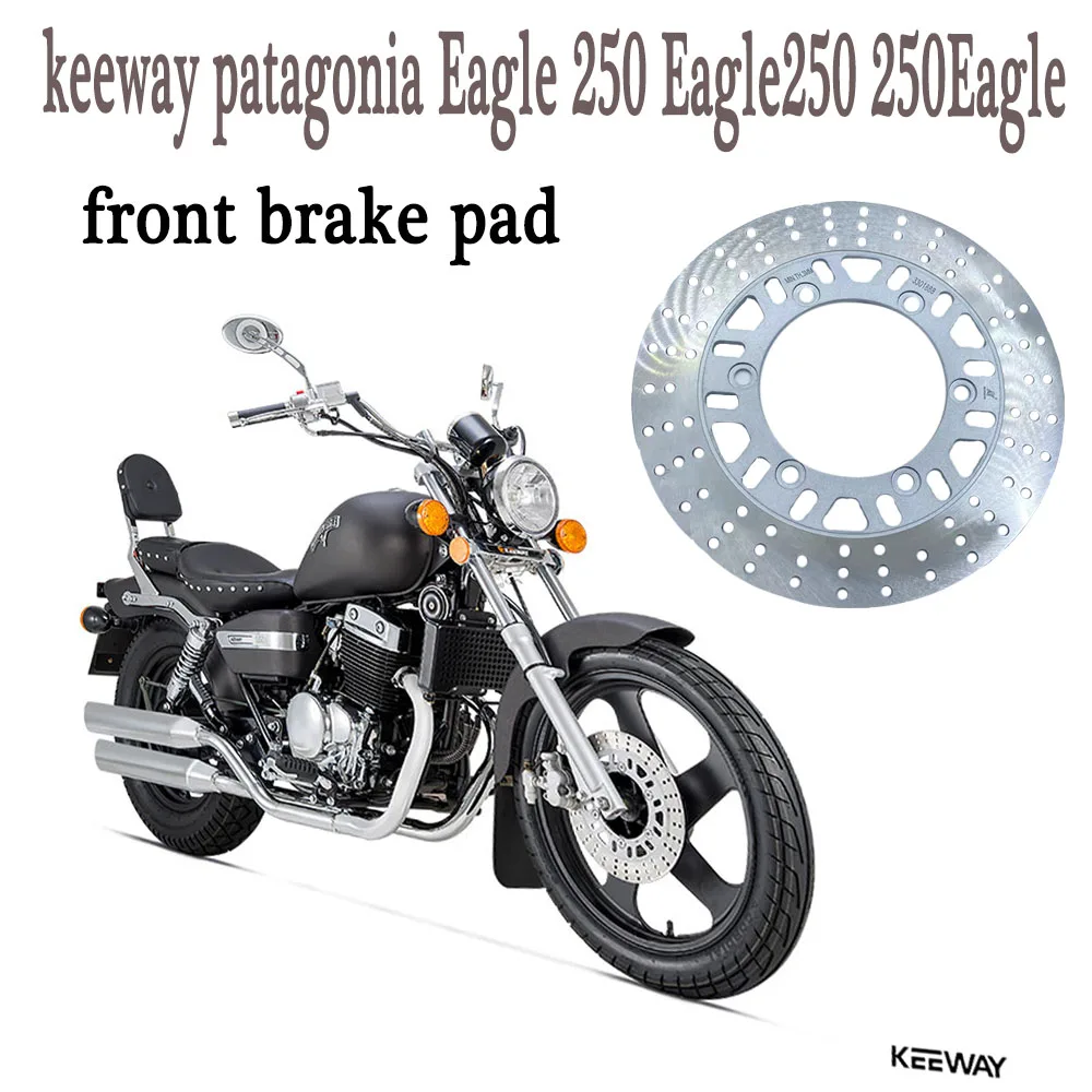 PDANBD Disco De Freno Delantero Y Trasero Para Motocicleta KEEWAY RKV125, RKV150 Y RKV200 – Medidas Y Montaje Fácil