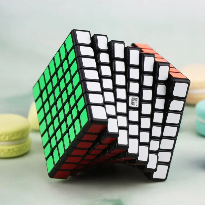 [ECube] YJ Yufu V2M 7x7x7 Magic Magnetic Cube Professional Magnets Puzzle Speed Cubo Magnets 7x7 Educational Toys 2