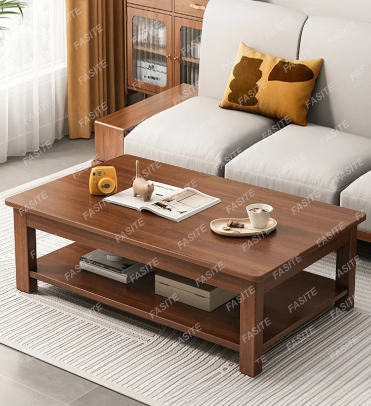 

Coffee table living room solid wood coffee table office living room table Chinese rectangular tea table