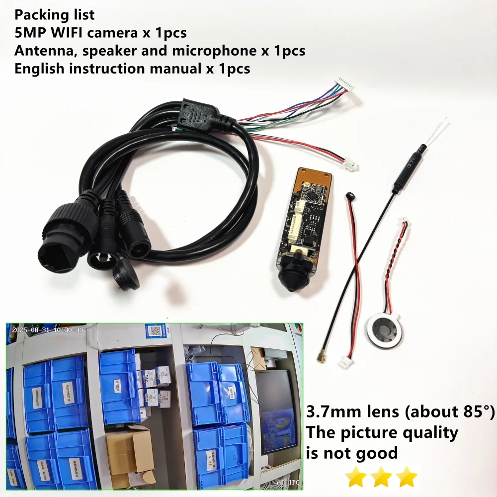 Lente con Foro da 3,7mm