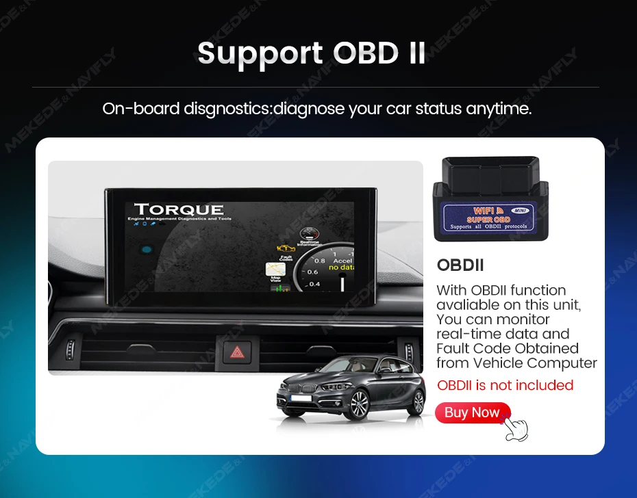 MEKEDE 10,25 ''Android 14 Drahtlose Carplay Auto Radio Für Audi A5 S5 B8 A4 A4L S4 2009 - 2017 4G WIFI Multimedia Stereo GPS Navi – Detail 28