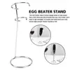 Egg Beater Stand Steel Coffee Rack Mixer Beater Milk Egg Whisk Holder Handheld Blender Support Stand 3