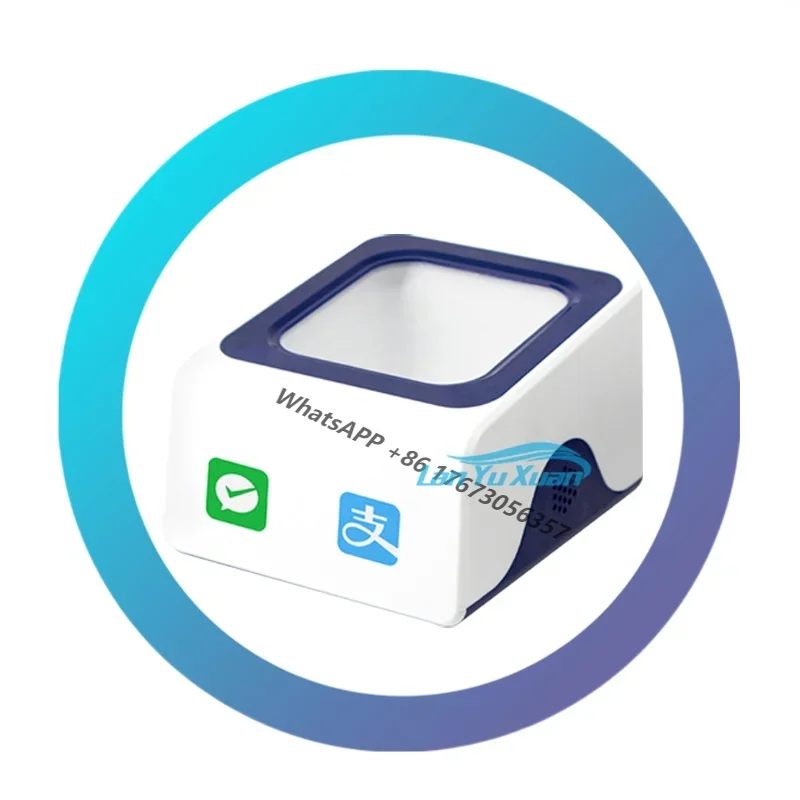2 Pezzi Jr Hc-P10 Desktop Barcode Best Seller Codice Di Pagamento Mobile Facile Da Usare 2D Qr Scanner Checkout Counter