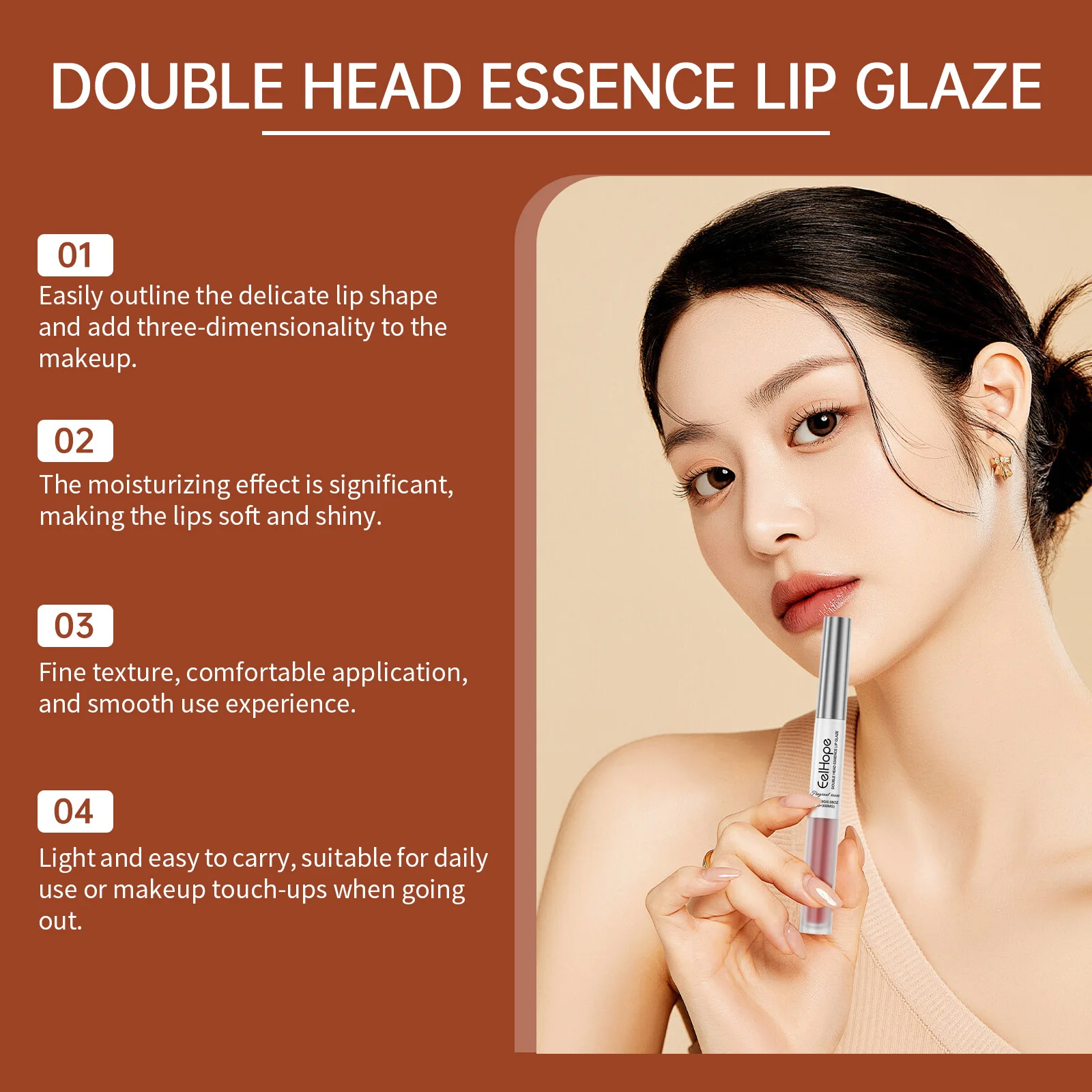 Velvet Mirror Lip Glaze Moisturize Nourishing Silky Smooth Lip Non Stick Cup Long-lasting Liquid Lipstick Makeup Cosmetics Care 5