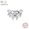 FC Jewelry Fit Original Pan Charm Bracelet 925 Silver Teeth Fairy Bead For Making Medical Tooth Dentist Berloque 2024 New 2
