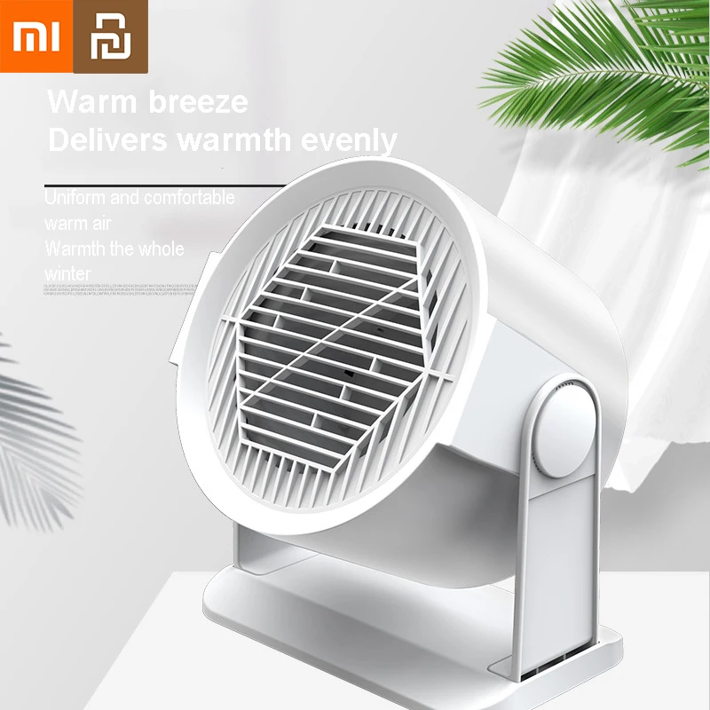 

Xiaomi Youpin Mini Electric Heater Fan Rotatable Shaking Portable Desktop Winter Warm Air Blower Warmer Machine Home Appliances