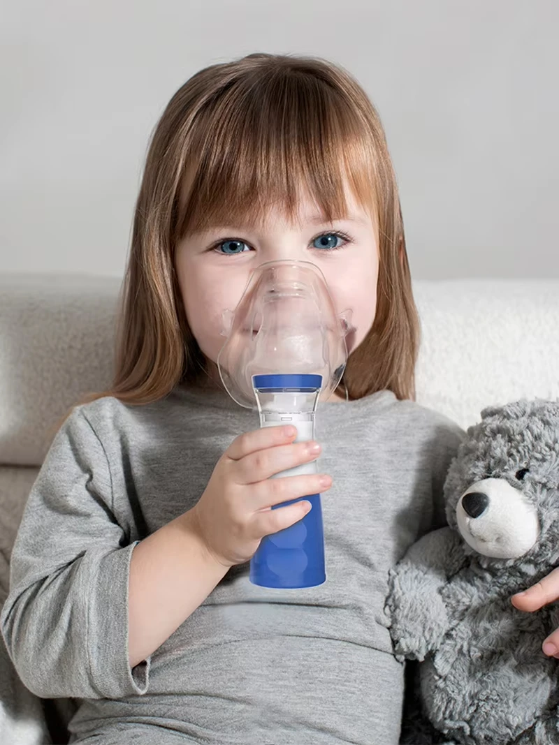 Portable Medical Nebulizer Silent Ultrasonic Inhaler Mobile Steam Device For Children Baby Mini Mesh Nebulizer Medical Nebulizer