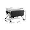 Outdoor Mini Pizza Oven Gas Powered Egg Tart Baker Oven Stainless Steel 14 Inch Pizza Baking Machine 6