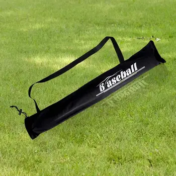Bat Bags For Baseball Foldable Portable Tote Bag Black Thickened Shoulder Bag Baseball Supplies For Beginners Baseball Player 3