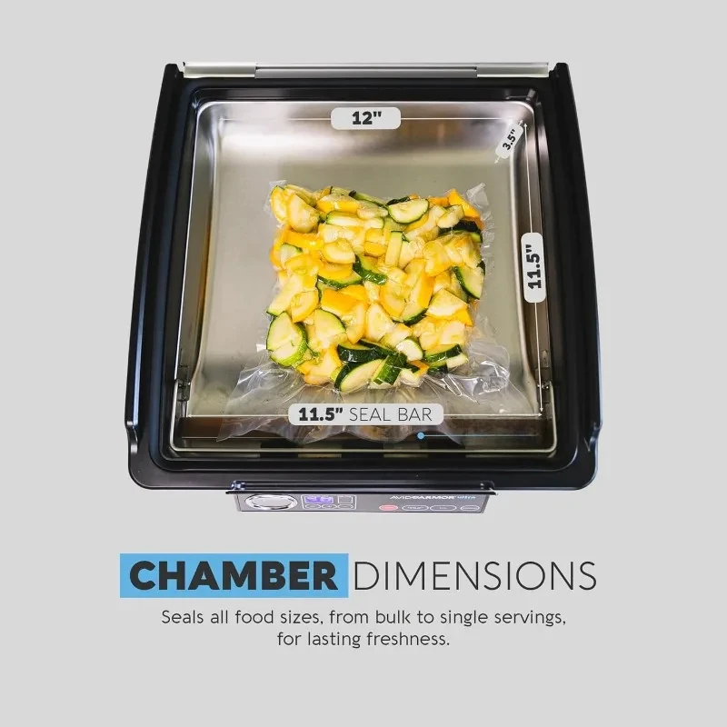 Premium Chamber Vacuum Sealer Machine High Performance Vacuum Chamber Sealer Professional Home Use Food Preservation