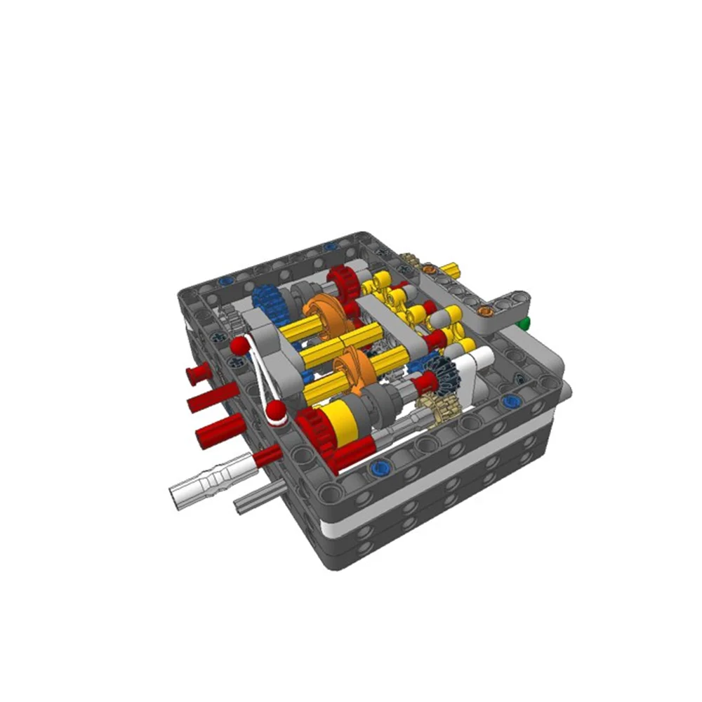 

MOC-50877 Ultro Compact 8+N+R-speed Sequential Gerbox Building Block Model Spliced Toy Puzzle Kids Gift