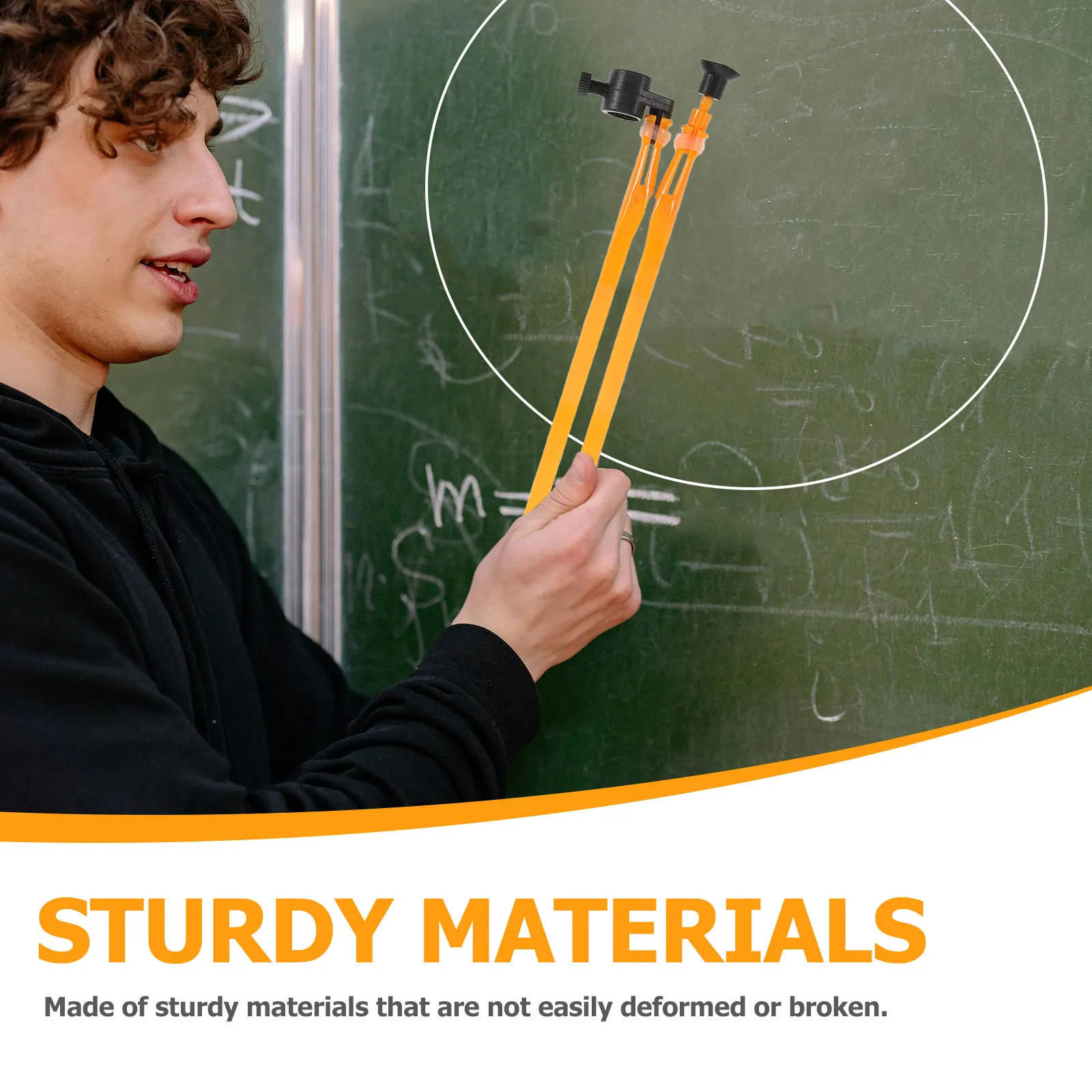 기하학 교육용 컴퍼스, 전문 제도용 컴퍼스, 칠판/화이트보드 시연용, 정밀 원형 그리기 도구