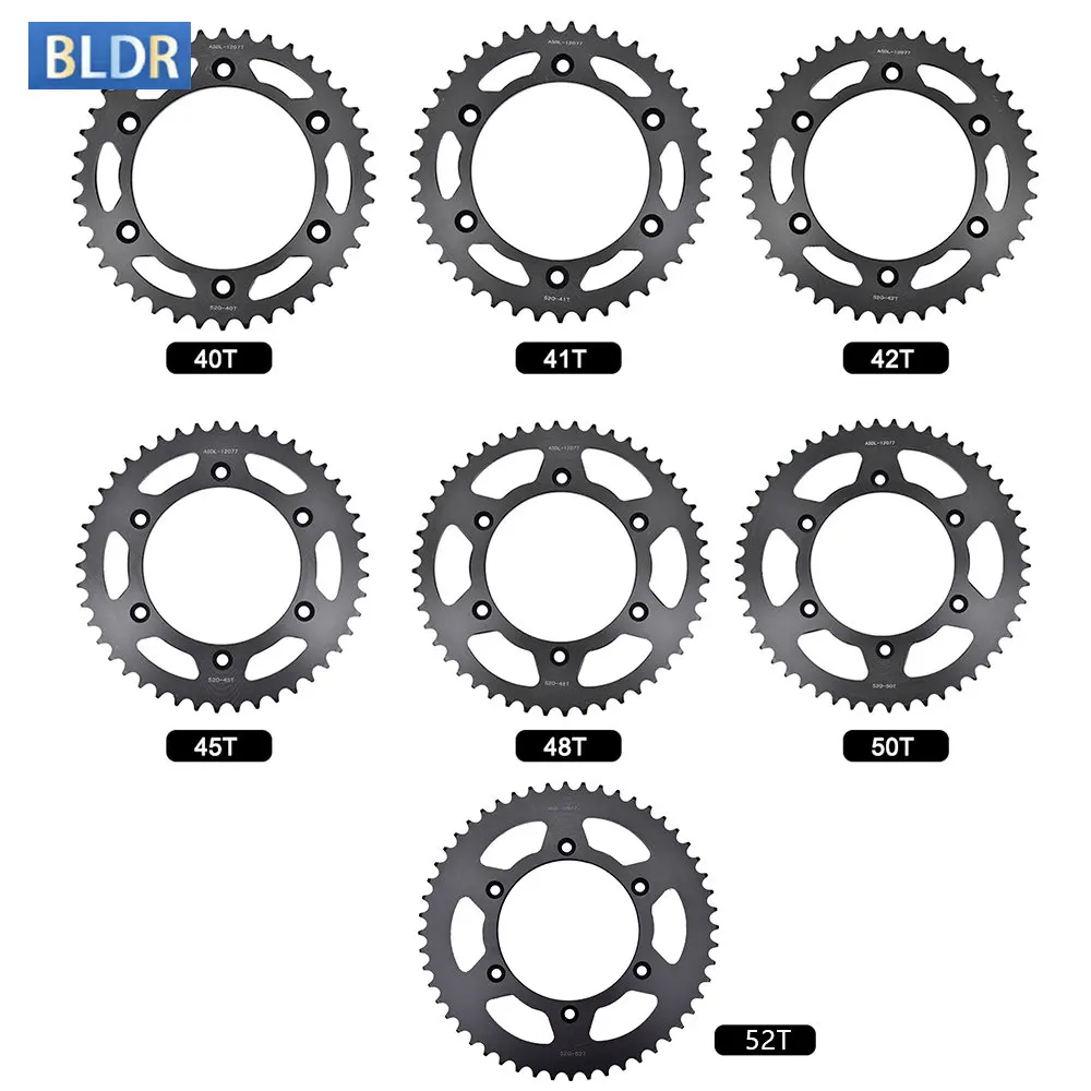 

1pc 520 40T 41T 42T 45T 48T 50T 52T Rear Sprocket Gear Wheel Cam For KTM EXC125 Enduro MX EXC 125 Six Days MX125 SX144 SX 144