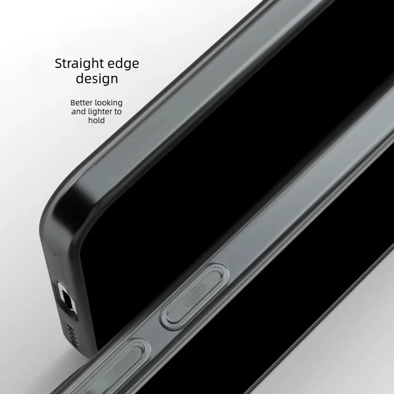 Luxury Translucent Soft TPU Magnetic Phone Case with Full Protection