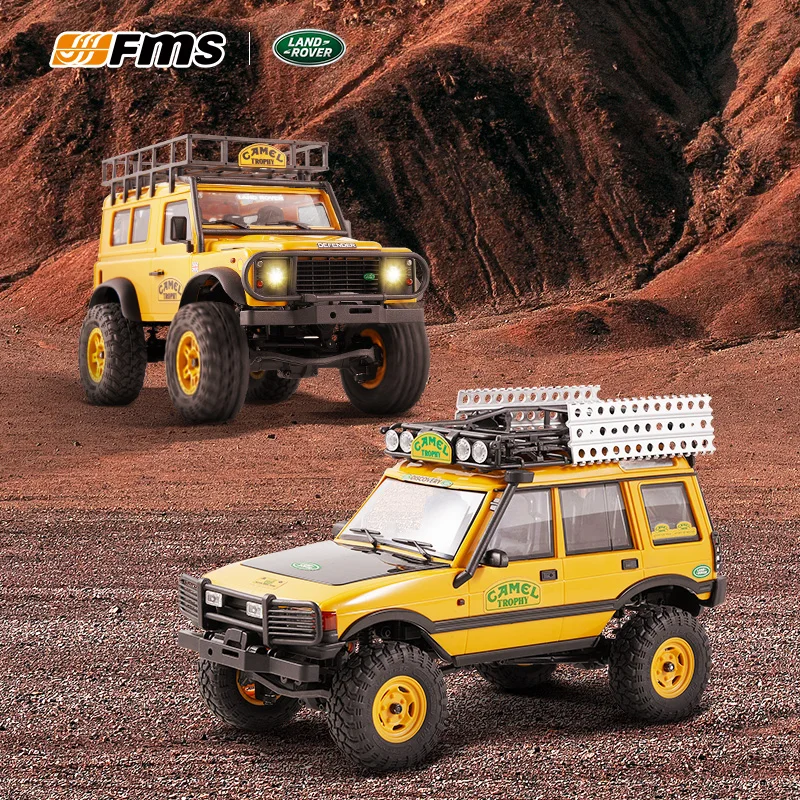 

Новинка Fms1:24 Fcx24m Land Rover серии Rc дистанционное управление внедорожник четырехколесный привод уличная электрическая игрушка автомобиль для скалолазания подарки