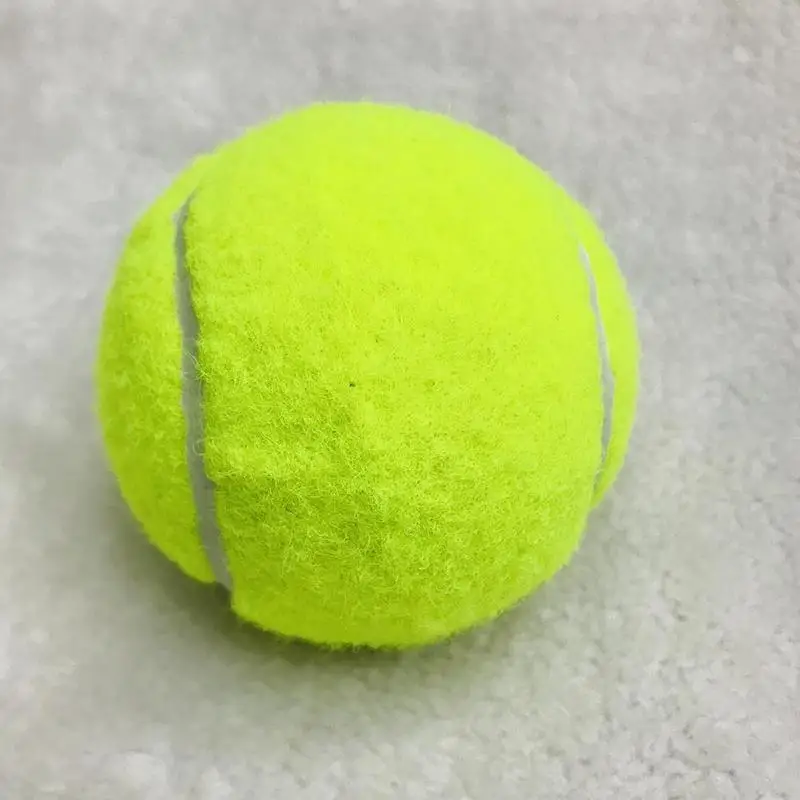 Rubber Tennis Balls 1/3/5Pcs High Resilience For School Training Club Competition Exercises Practice