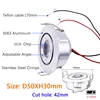 Dimmable LED Spotlight 3W DC12V 24V Recessed Light Adjustable Angle Hole cut  42mm Indoor Light Showcase Cabinet Downlight 6