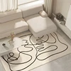 Nordic Style Living Room Decoration Carpet Home Large Area Rugs for Bedroom Fluffy Soft Cloakroom Rug Thickened Anti-skid Mat 4