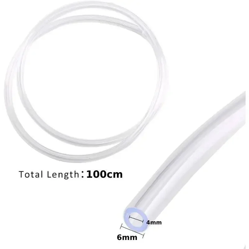 500ml Large Syringe with 100cm Tubing Hoses Pet Feeding Tools Dispensing for Enema Plant Refilling Liquid Resin Cake Decoration