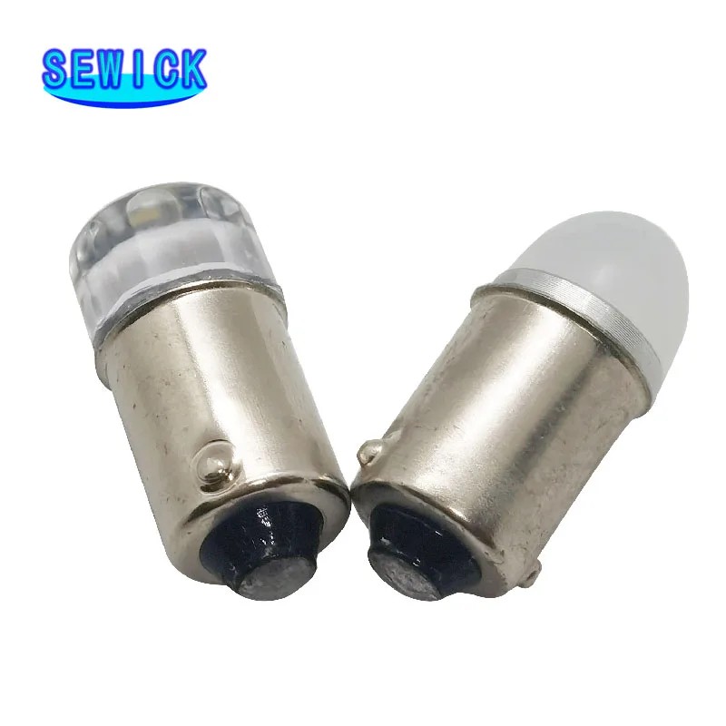 ڵ ĸ  Ʈ 2835 SMD ȭƮ ڵ   , T4W BA9S LED  2 H6W, 6000K DC 12V, 100 