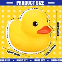 Rubber Duck Giant Ducks Large Rubber Duck Gender Reveal Party Rubber Duck 13 Inch Duck Shower Birthday Party Favor 2