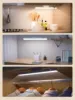 LED Touch Table Lamp Magnetic Desk Lamp Bulit-in 2500mAh Battery for Reading Cabinet Mirror Bedside Rechargeable Night Lights 3