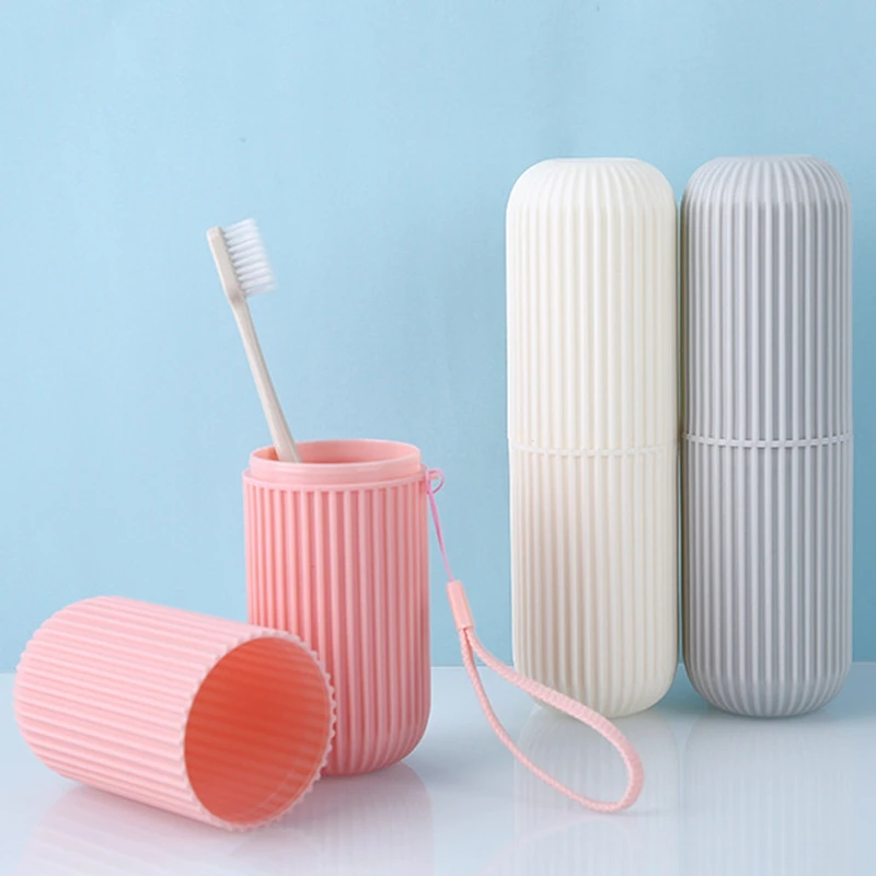 Portable Toothbrush Kits Case Toothpaste Cup Holder Protect Storage Box Travel Organizer Storage Cover toothbrush case
