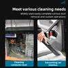 21V Air Blower 2-in-1 Blowing & Suction Cordless Lithium Battery Leaf Blower Dust Collector For Pet Hair Car 0-40000RPM 3
