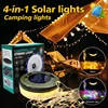 Solar Lights Outdoor Camping Light 10meter String Light Outdoor Tent Light RGB Atmosphere Light LED Flashlight with Hook ﻿ 1