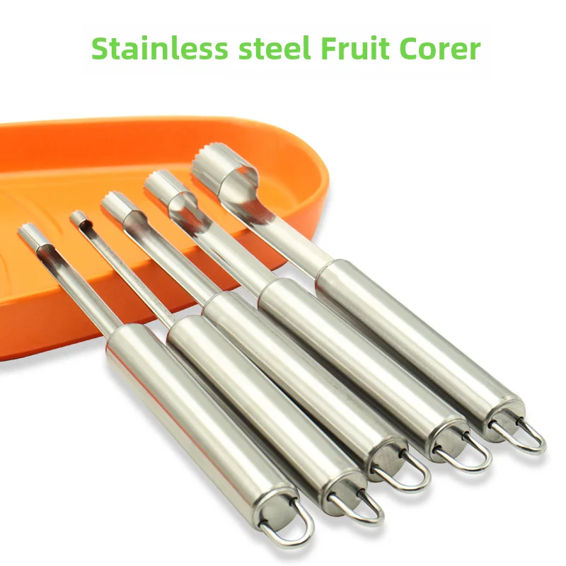 Fruit Corer Stainless Steel Hawthorn Red Date Apple Cherry Seed Removal Tool Kitchen
