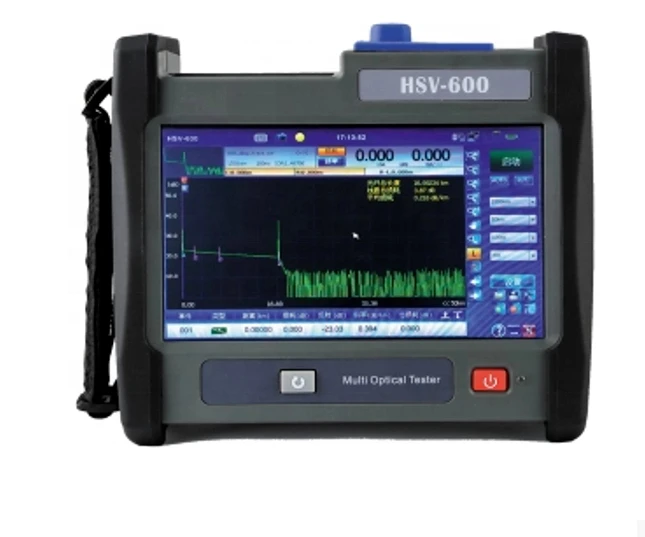 

optical fiber handheld OTDR HSV600 touch screen as exfo mini otdr price