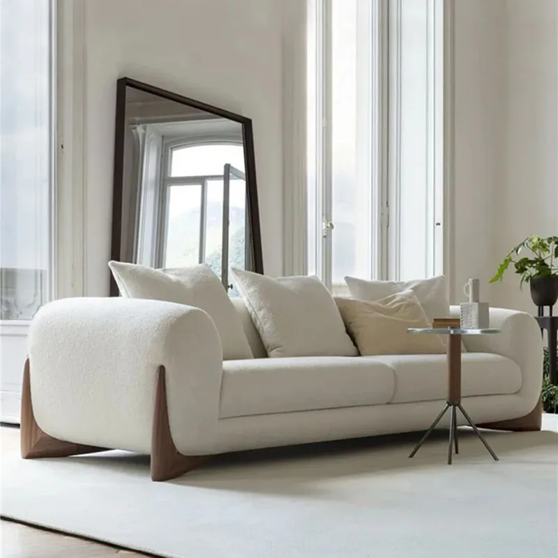 

Italian Style Sectional Living Room Sofa Modern Recliner Reception White Living Room Sofa Armchair Funda Canape Salon Furniture