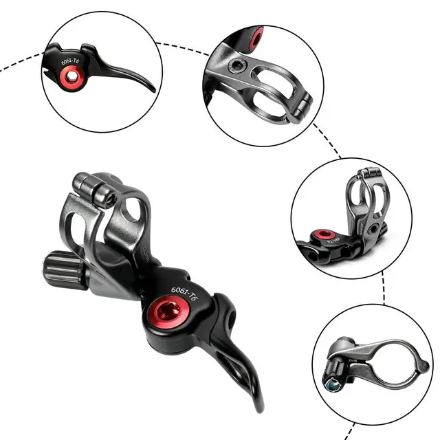 Levier De Poteau Compte-gouttes, Levier De Tige De Selle De Vélo, Levier De Compte-gouttes