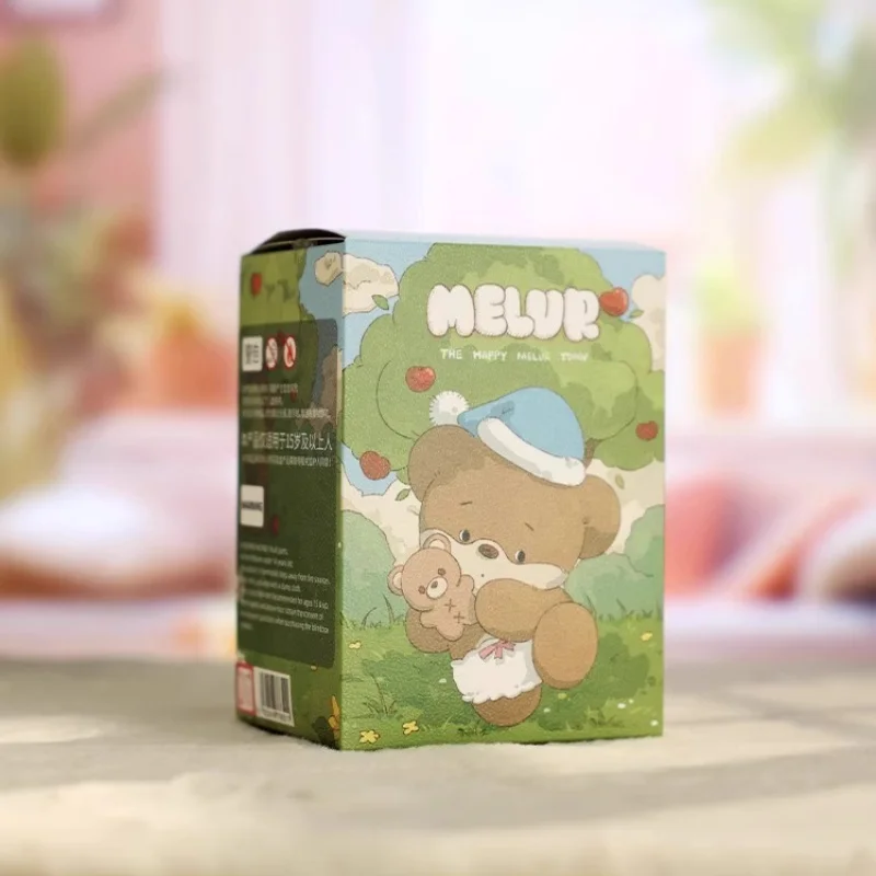 Blind Box Pendant The Happy Melur Town Cute Animals Doll Bagpack