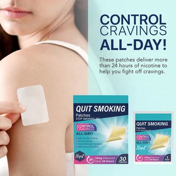 3 Steps Nicotine Stop Smoking Patches