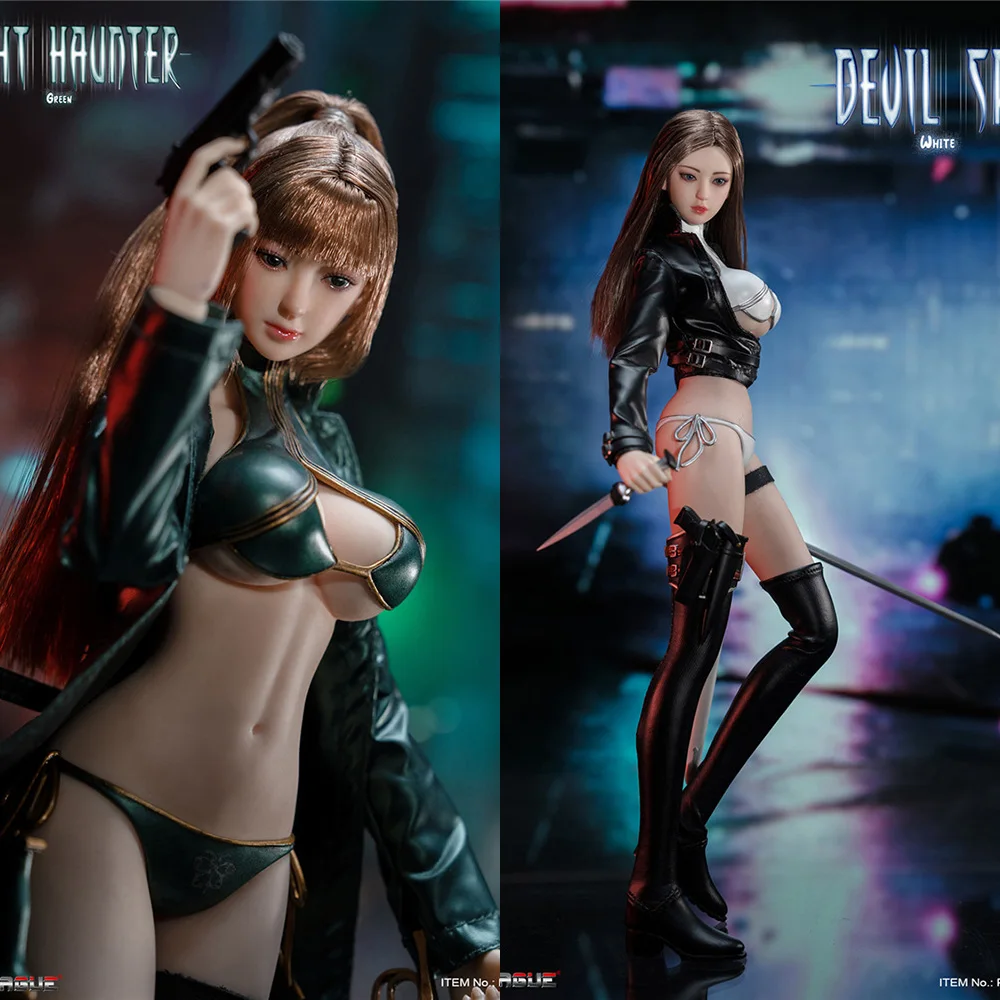 

In Stock TBLeague PL2022-201 1/6 Scale Collectible Devil Spy Night Haunter Female Figure Model 12 inches Full Set Action Doll