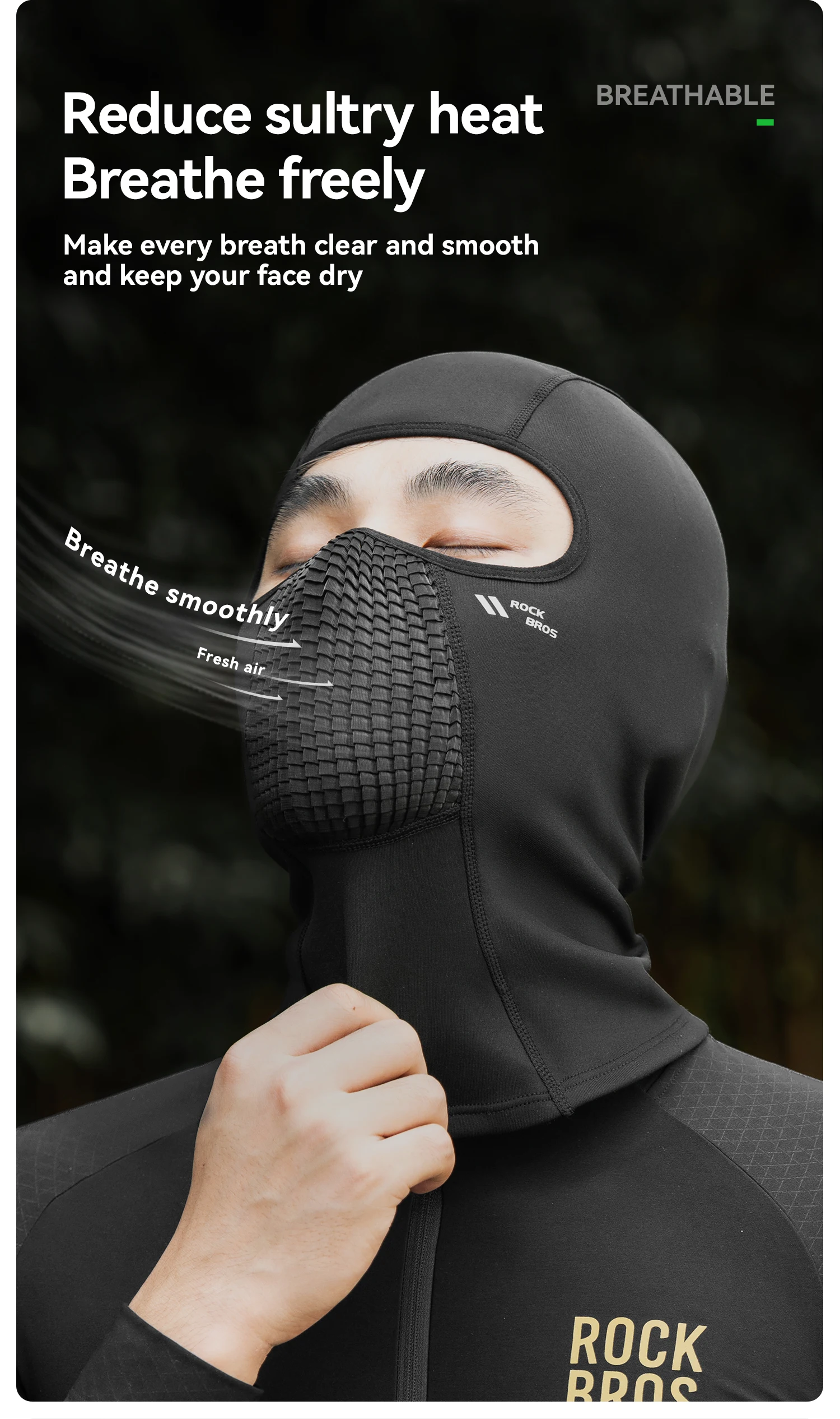 Outdoor winter cycling gear
